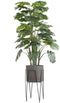 Mica Decorations Era Bloempot - H26 x Ø28 cm - Keramiek - Grijs