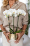 Kolibri Orchids | witte Phalaenopsis orchidee – Amabilis + Elite pot gold – potmaat Ø9cm – 40cm hoog | bloeiende kamerplant in bloempot - vers van de kweker -