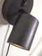 GOOD&MOJO Wandlamp Java - Bamboe Zwart - Ø12cm - Binnen Modern
