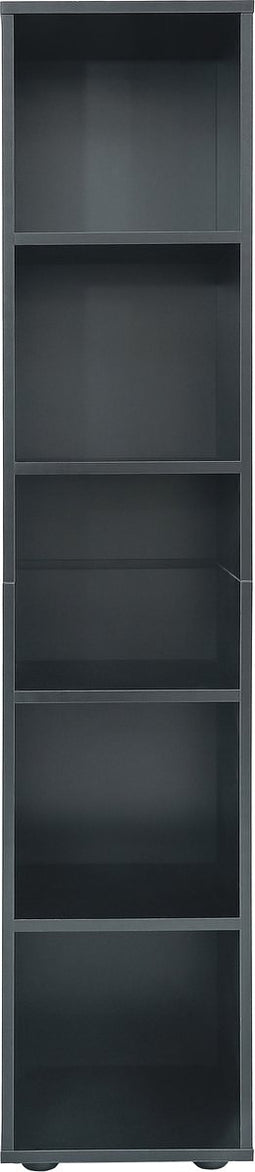 Kolomkast 5 open vakken - opbergkast badkamer slaapkamer hal