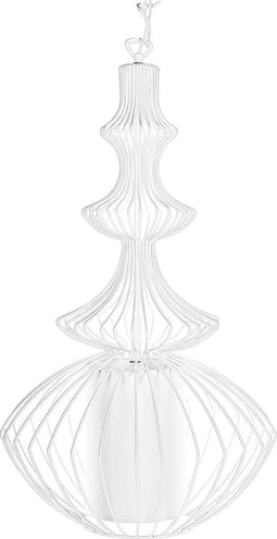 KOLVA - Hanglamp - Wit - Metaal