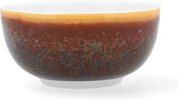 Kom Ariane Coupe Decor Keramisch Bruin (12 cm) (12 Stuks)