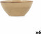 Kom Bidasoa Ikonic Keramisch Bruin (15,8 x 15 x 7 cm) (Pack 6x)