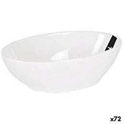 Kom La Mediterránea Snack Keramiek Wit 14 x 8,5 x 4 cm (72 Stuks) (14,1 x 8,5 x 4,4 cm)
