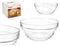 Kom Vivalto 76759 Transparant Glas 650 ml Stapelbaar (24 Stuks)