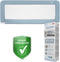 Sleepn Keep Bedhek 100 cm Blauw - Valbescherming voor Kinderbedden