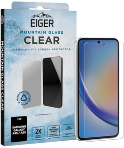 Eiger EGSP00957 - Tempered Glass - 9H hardheid - Case friendly