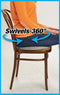 Konbanwa pillow Comfort 360 Cushion – Draaibaar ergonomisch gelkussen voor rug- en beenklachten - 40x5cm