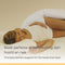 Konbanwa pillow Hoofdkussen ergonomisch therapeutisch hypoallergeen voor zijslapers rugslapers en buikslapers - warmte en vocht regulerende vulling - goede ondersteuning helpt nekklachten voorkomen - 50 x 60 cm