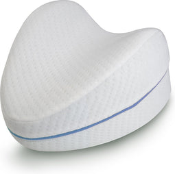 Konbanwa pillow Leg, ovaal ergonomisch kniekussen – zijslaap kussen van traagschuim - wigkussen, beenkussen,