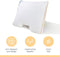Konbanwa pillow, Microfibre Contour Hoofdkussen - Orthopedisch neksteunkussen met microvezel vulling - Slaapkussen met schoudercontour - 60x70cm