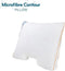 Konbanwa pillow, Microfibre Contour Hoofdkussen - Orthopedisch neksteunkussen met microvezel vulling - Slaapkussen met schoudercontour - 60x70cm