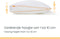 Konbanwa pillow, Microfibre Contour Hoofdkussen - Orthopedisch neksteunkussen met microvezel vulling - Slaapkussen met schoudercontour - 60x70cm