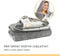 Konbanwa pillow Verzwaringsdeken – 4,5 kg – 127x152cm – Met capuchon – Grijs – Weighted blanket – Knuffeldeken – Anti stress deken – Zware deken