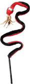 Kong cat snake teaser - Kattenkruid - 53cm x 9.5cm x 5cm - Rood/Zwart