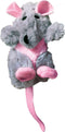 KONG Catnip Rat – Kattenspeeltjes – Kattenkruid – 14cm – Grijs