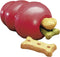 KONG Classic - Snackbal Honden Speelgoed - Rubber - 7.6 cm - Rood - Maat S