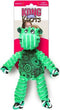 Kong Floppy Knots - M/L - Nijlpaard - Hondenspeelgoed - Groen/ Blauw - 36 x 19 x 8 cm