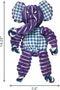 Kong Floppy Knots Olifant - M/L - Hondenspeelgoed - Paars - 36 x 19 x 8 cm