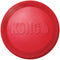 Kong Flyer S - Kauwspeelgoed - 254 mm x 176 mm x 18 mm - Rood