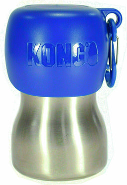Kong h2o drinkfles rvs blauw - 280 ML