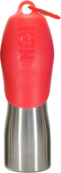 Kong h2o drinkfles rvs rood - 740 ML