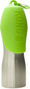 Kong h2o drinkfles rvs zwart - 280 ML