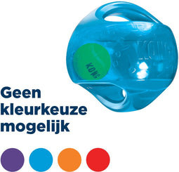 Kong Jumbler Ball - Assorti Kleur - M/L - Honden Speelgoed - Ø14 cm