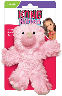 Kong Kat kitten teddy bear - Speelmuis - 168mm x 94mm x 34mm - Roze
