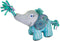 Kong Knots Carnival Elephant - Hondenspeelgoed - 30x14 cm Roze Groen Small-Medium