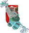 Kong Knots Carnival Elephant - Hondenspeelgoed - 30x14 cm Roze Groen Small-Medium