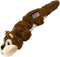 Kong Scrunch Knots Eekhoorn S - Kauwspeelgoed - 300mm x 84mm x 51mm - Multi