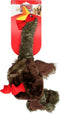 Kong Shakers Honkers Turkey - Hondenspeelgoed - Bruin Rood Geel Large