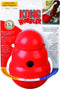Kong Snack Dispenser Wobbler - Speelgoed Hond - maat S - 15 cm - Rood