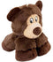 Kong Stretchezz Legz Bear - Hondenspeelgoed - Bruin Large