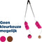 KONG Teaser Tweezers - Kattenspeeltje - 2-in-1 Speelhengel - Kattenhengel - Speelgoed voor Katten - Met Belletjes - Interactief kattenpeeltje - Roze