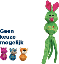 Kong Wubba Ballistic Friend - Hondenspeelgoed - Multi - M - 21,6 x 10,5 x 10,2 cm