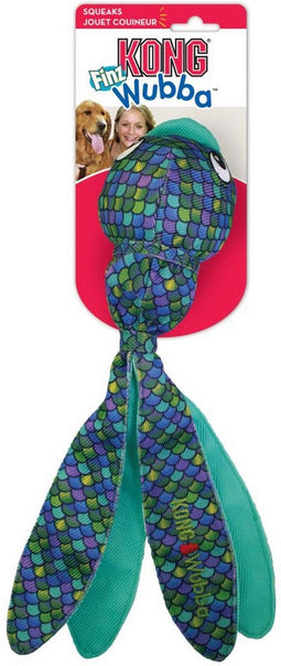 Kong wubba finz blauw - 37X9X8,5CM