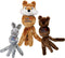 Kong Wubba Friend - Hondenspeelgoed - Assorti - 10,2 x 7,9 x 2,6 cm