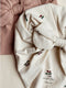 Konges Sløjd - 2 Pack Bambi Bonnet - Cherry/Rugby Tan - Maat 6-9 mnd