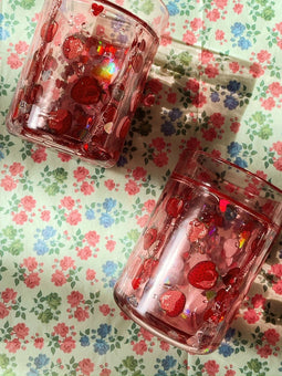 Konges Sløjd 2 Pack Glitter Bekers - 2 stuks - Fragola
