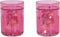 Konges Sløjd 2 Pack Glitter Bekers - 2 stuks - Horn Stars