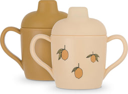 Konges Sløjd 2 pack Sippy Cup - Tuitbeker - Lemon