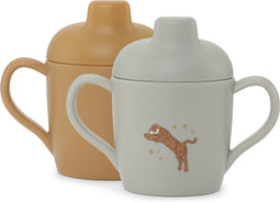 Konges Sløjd 2 pack Sippy Cup - Tuitbeker - Roar