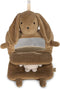 Konges Sløjd Activiteitenspiegel konijn 30x10x25cm - Brown/Off White