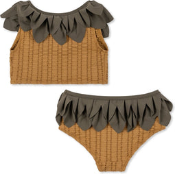 Konges slojd Ananas bikini kind - Bone brown - Maat 5-6 jaar