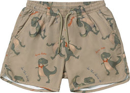 Konges Slöjd Asnou zwemshort kind - Dansosaurus