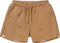 Konges Slöjd Asnou zwemshort kind - Lemon brown - Maat 2 jaar