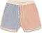 Konges Slöjd Asnou zwemshort kind - Multi stripe - Maat 4 jaar