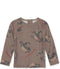 Konges slojd Aster zwem shirt kind - Dansosaurus - Maat 7-8 jaar